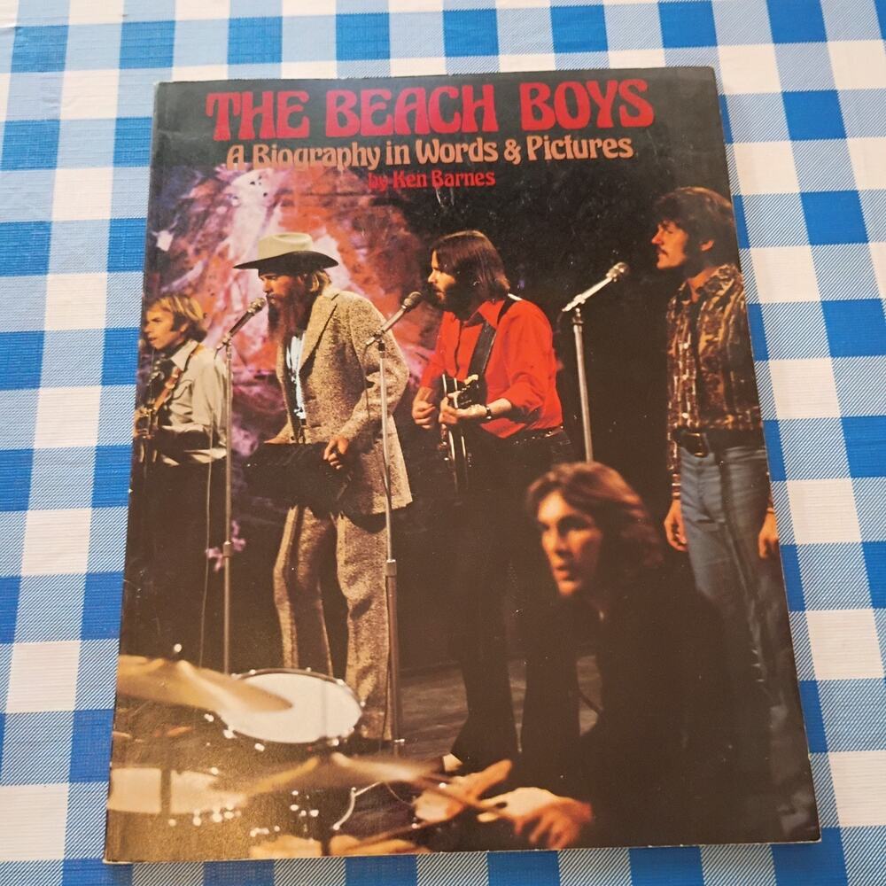 THE BEACH BOYS: A Biography in Words & Pictures by Ken Barnes 1976 paperback